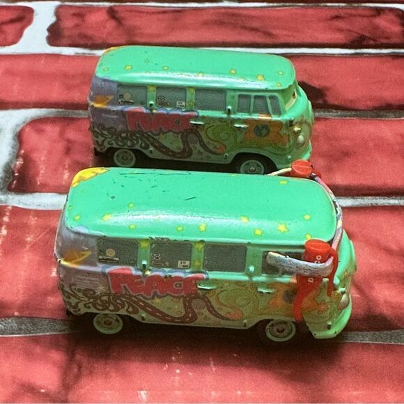 Disney Pixar cars Filmore hippie van set - Picture 3 of 4